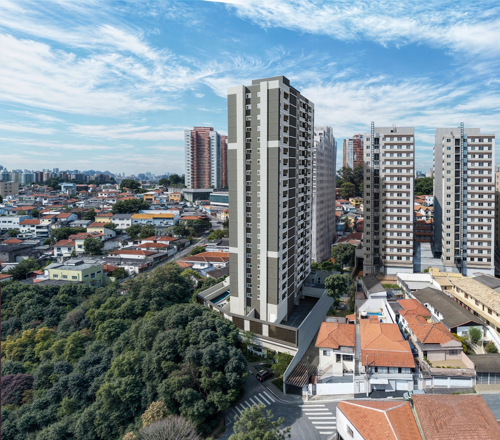 Fachada do Livus Vila Sônia